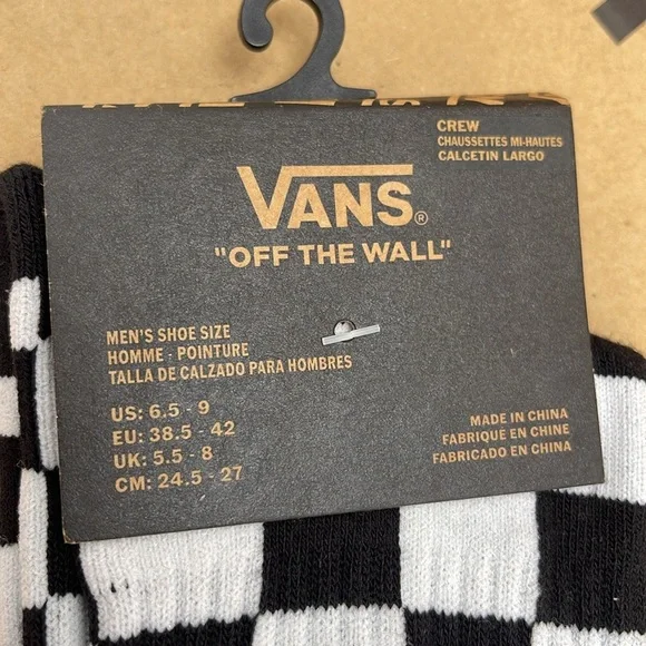 VANS "Off The Wall" socks Checkerboard 
New - Picture 4 of 16